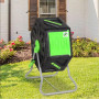 Composteur Bac à compost Rotatif 360° de 70L domestique de jardin,  - décomposition rapide des matières organiques pour engrais