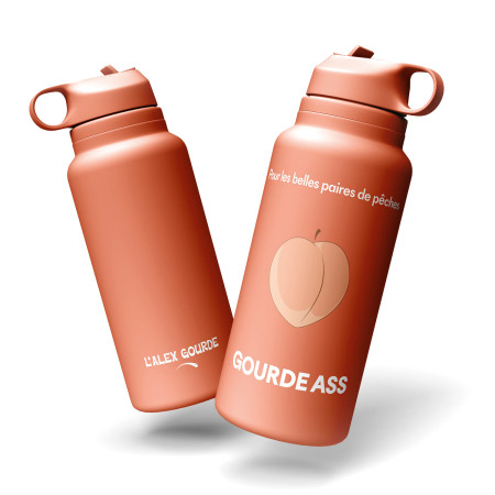Gourde isotherme 532 ml - L’Alex Gourde Ass ! Bouchon PP - garde au chaud 12h, au froid 24h
