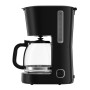 Cafetière 12 - 15 Tasses Techwood TCA-158BC - Indicateur du niveau d'eau - Verseuse en verre - 750W - Filtre permanent lavable