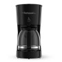 Cafetière 12 - 15 Tasses Techwood TCA-158BC - Indicateur du niveau d'eau - Verseuse en verre - 750W - Filtre permanent lavable