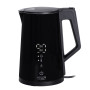 Adler AD 1345 - Bouilloire électrique noire avec affichage LED et régulation de température 1,7 L STRIX