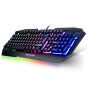 Pack Clavier Pro-K5, souris RGB et tapis PRO pour PS4, XBOX ONE, SWITCH - Convertisseur inclus