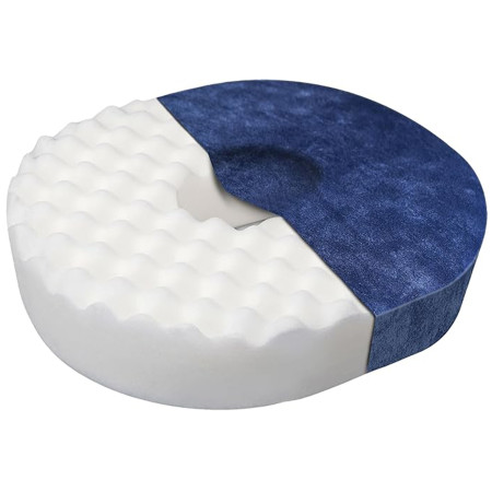 Coussin orthopédique Aidapt VM934E - en Forme de Donut pour soulager la Pression Pendant la Grossesse, Les douleurs au Coccyx