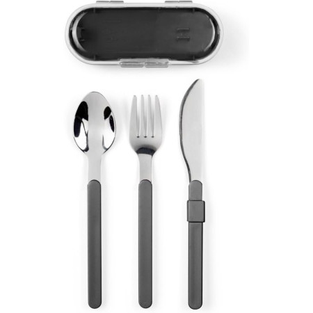 Set de couverts démontables Livoo MEN407G en acier inoxydable Coloris Gris