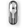 Pack 2 sets de couverts démontables Livoo MEN407G Fourchettes, Couteaux, cuillières, Acier inxydable