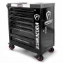Servante d'atelier Barracuda Tools Dynamic+ 7 tiroirs dont 5 outillés - Black Edition, Clé dynamométrique, Cliquets, Douilles