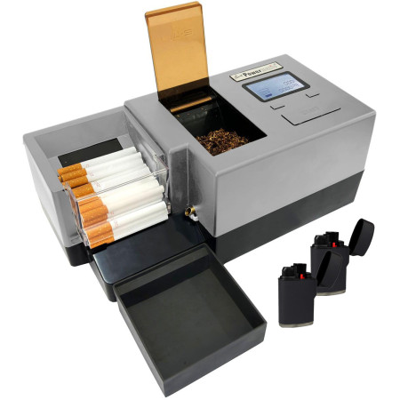 Tubeuse électrique Automatique Zorr Powermatic 5 + 2 briquets tempête Zorr
