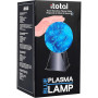 Lampe Plasma Magique Lampe Plasma 6" Bleu Sensible au Toucher et au Son Lumière