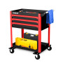 Chariot servante d’Atelier Chariot à Outil sur roulettes BM TOOLS BMT TOOL DRAWER - 3 Tiroirs à glissières - Desserte, Plateaux