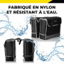 Saccoche Vélo Double DUNLOP 31L - Résistante à l’eau, Spacieuse & Légère, Rangement Pratique, Balades & Rando