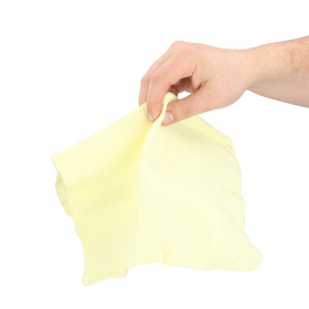 Chamois Magique DUNLOP 36x27cm - Chiffon Haute Absorption, Nettoyage Sans Traces, Réutilisable & Durable, Auto, Moto & Vélo