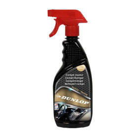 Nettoyant Cockpit Vanille 500ml DUNLOP - Tableau de Bord Auto, Parfum Vanille, Usage Quotidien, Entretien Intérieur Voiture