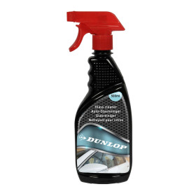 DUNLOP Nettoyant Vitres 500ml - Finition Sans Traces, Nettoyage Pare-Brise & Vitres Auto, Visibilité Parfaite, Usage Quotidien