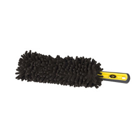DUNLOP Brosse à Roue Chenille 33cm - Nettoyage Profond Jantes & Roues, Poignée Antidérapante, Efficace & Confort d’Utilisation