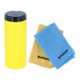 DUNLOP Lingettes Nettoyantes Voiture 35x35cm,  Microfibre 250gsm,  Intérieur & Extérieur,  Nettoyage Sans Traces