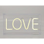 I-TOTAL® - Panneau LED Rectangulaire avec prise USB idéal pour Chambre (LOVE)