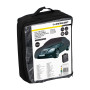 DUNLOP Housse Voiture XL 534x178x120cm - Protection Intempéries & UV, Couleur Noir, Résistante, Pour Stockage Longue Durée