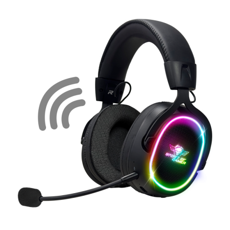 XPERT H1200 Wireless Casque Gamer Sans Fil 3-en-1 (2,4 GHz / Bluetooth / Jack 3,5 mm) Son 7.1