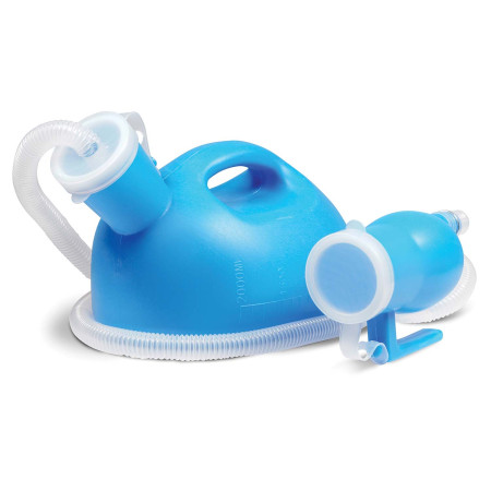 Pistolet urinal avec entonnoir VR270P AIDAPT - Grande capacité et tuyau long