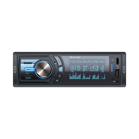 Caliber Autoradio RMD057 - Autoradio avec BT/USB/SD/AUX/FM – 1 DIN – Appels mains libres – Port de chargement USB – 4x75W