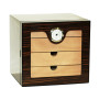 Cave à cigares Humidor 4 tiroirs, rangement premium pour cigares