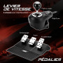 Pack simulateur, siège volant et pédalier RACER PRO pour PC et console