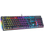 Clavier mécanique Spirit of Gamer XPERT-K250, switches rouges, hot-swappable, RGB