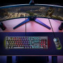Clavier mécanique Spirit of Gamer XPERT-K250, switches rouges, hot-swappable, RGB
