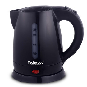Techwood TB-1056 - Bouilloire 1L Noir - Arrêt automatique à ébullition - Protection contre la surchauffe