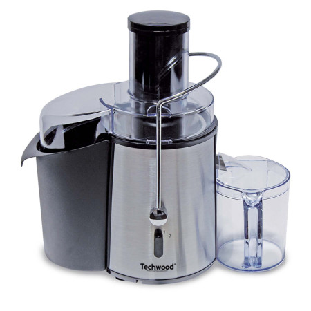 Techwood TCFI-1556 - Centrifugeuse 1000W INOX - Système de sécurité thermique - Pieds anti-dérapant