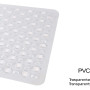 Tapis de douche antidérapant transparent 54 x 54 cm Aidapt VE300