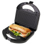 Grill multifonction 3 en 1 MS 3045 - Gaufrier, croque monsieur et grill - 1000W