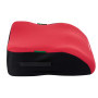 Siège Enfant BUBU Rouge DUNLOP - Réhausseur Auto Sécurisé & Confortable, Design Rouge Élégant & Ergonomique