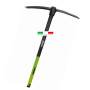 Pioche de terrassier 2.5 Kg Manche tri-matière - Longueur 91cm, pour Jardinage, Terrassement, Chantiers - Fabrication Italienne