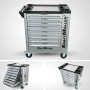 KraftMüller Servante d'atelier KRAFTMULLER KM-8/8 Grise - 8 tiroirs & 1 Porte latérale