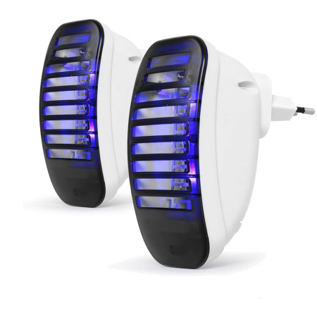 Lot de 2 répulsifs Anti-Insectes Livoo , Prise Électrique, Sans Produit Chimique