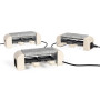 Raclette électrique DOC310C 2-4 personnes, connectable, idéale pour soirées raclette