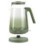 Bouilloire en verre DOD216V 1,7 L Verte, Design moderne, chauffe rapide et fiable