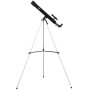 Télescope Omegon AC 50/600 AZ + Monture azimutale + trépied alu + Occulaires 12,5mm / 20mm
