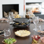 Appareil à raclette 6 personnes Onli ON1020N - 800W - 6 caquelons  et 6 spatules