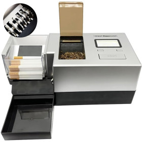 Powermatic 5+ Deluxe – Tubeuse électrique haut de gamme pour cigarettes | Rapide, fiable et simple d’utilisation - OCCASION