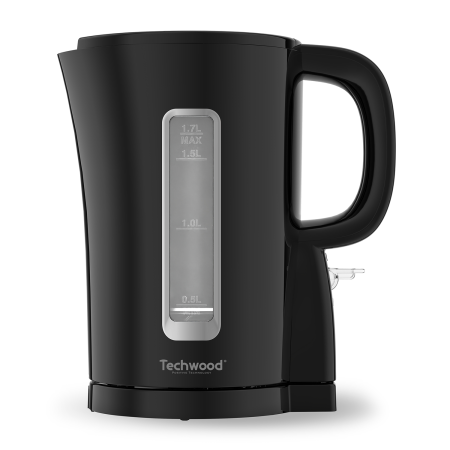Techwood Électrique Théière TB-178BC Grande Capacité 1,7L Puissance 2200W Protection Surchauffe Noir