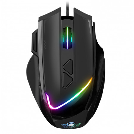 Spirit of Gamer Kit Gaming Complet Pro-M3 RGB Haute Précision 7200 DPI Pack Souris et Tapis Antidérapant