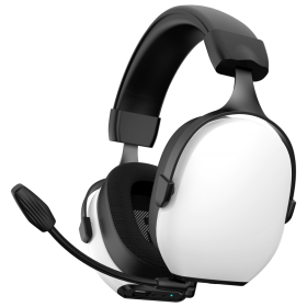 Spirit of Gamer Xpert-H1400 Auriculares Gaming Inalámbricos Bluetooth 7.1 Surround PC PS5 Xbox Blanco 40h