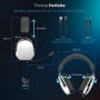 Spirit of Gamer Casque Gamer Bluetooth Xpert-H1400 Audio 7.1 Immersif Sans Fil Multi Plateformes Blanc