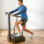 Plateforme vibrante Fitness DeLuxe Inovalley MW02, Affichage temps, vitesse, guide de performance, 10 programmes d'entraînement