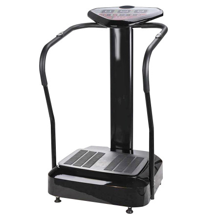 Plateforme vibrante Fitness DeLuxe Inovalley MW02, Affichage temps, vitesse, guide de performance, 10 programmes d'entraînement
