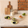 LIVOO Balance de cuisine électronique vert sauge DOM451FR - 5kg, précision 1g, plateau verre