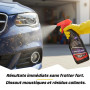 Dunlop Pack Nettoyage Voiture - Shampoing 1L + Cire Hydro Wax 500ml + Anti Insectes 500ml + Brosse + Gant 2en1 + 5 Microfibres 4