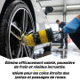Dunlop Pack Nettoyage Voiture - Shampoing 1L + Cire Hydro Wax 500ml + Anti Insectes 500ml + Brosse XL + Gant 2en1 + 5 Microfibre